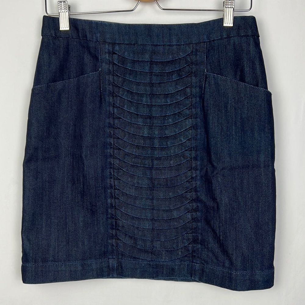 LEIFSDOTTIR  denim skirt size 8
